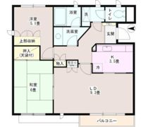 中村北パーク・ホームズの間取り画像