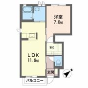 シャーメゾン一番町の間取り画像