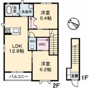 アルル 壱番館の間取り画像