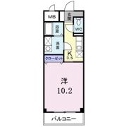 ドエル香西の間取り画像
