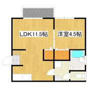エクセルコーポ88の間取り画像