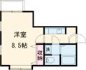 クレセント アガソスの間取り画像