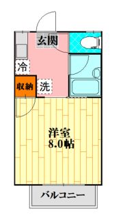 カルチェラタンA棟の間取り画像