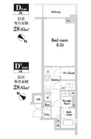 プライムアーバン田園調布南の間取り画像