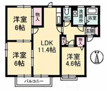 ディアスイーストの間取り画像