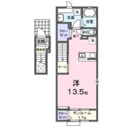 ラッフィナート パラッツオの間取り画像