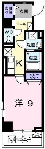 ジラソーレ花影の間取り画像