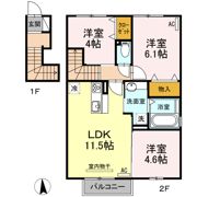 さくら 弐の間取り画像