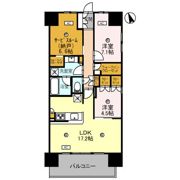 ウエリス姫路 507号室の間取り画像
