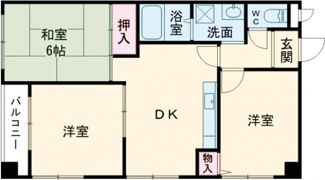 ロイヤルコーポ荒井の間取り画像