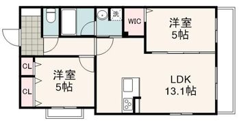 Dear Courtの間取り画像