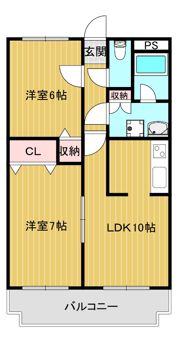 キングハイツの間取り画像