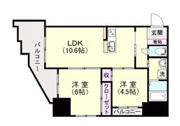 S－FORT鹿児島中央の間取り画像