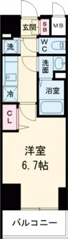 プレサンスKOBEシフォンの間取り画像
