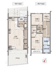 城址の杜の間取り画像