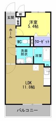 Sunflower Maple 平松の間取り画像