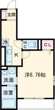 Living岡崎駅前の間取り画像