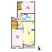 コートヤード KOBUS Ⅱの間取り画像