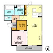 グリーンパークの間取り画像