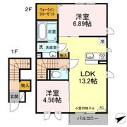 リヴェールの間取り画像