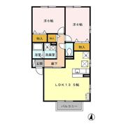 クレールヴィラ三和 A/B/Cの間取り画像