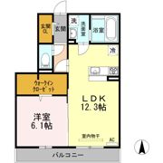 メゾンドルシアンの間取り画像
