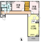 コモドの間取り画像