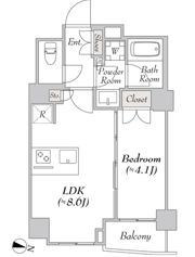 ルミーク千歳船橋の間取り画像