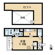 ココナッツ姪浜の間取り画像