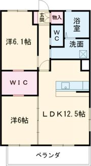 ボヌールの間取り画像