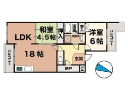 ドエルアズマの間取り画像