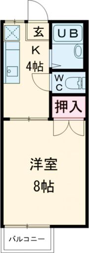 グリーンビレッジ大竹の間取り画像