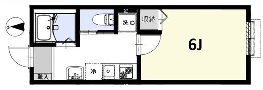 Sereno Ⅱ ～セレーノⅡ～の間取り画像