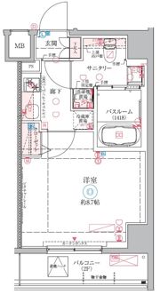 クレヴィスタ中野新橋Ⅱの間取り画像