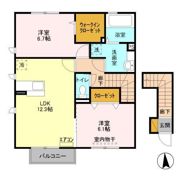 オリオンクレストABCの間取り画像