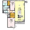 D-ROOM尾崎丁の間取り画像