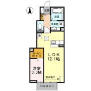 リシェスⅡの間取り画像