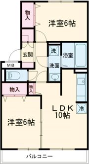 ロイヤルガーデン小佐世保 C棟の間取り画像