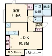 エル ヴァンジュの間取り画像