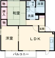 バリュージュ 王子Bの間取り画像
