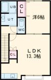 アスティ鳴川の間取り画像