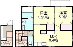 フォルティス四十瀬Ⅱの間取り画像