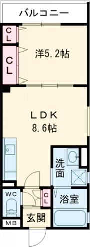 ラモーナ中野本町Ⅰの間取り画像