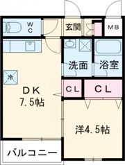 ラヴィータの間取り画像