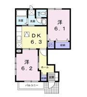 シプリエールFの間取り画像