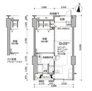 東雲キャナルコートCODAN11号棟の間取り画像