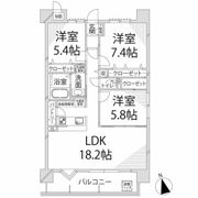 キャッスルコート田寺東の間取り画像