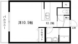 グランストーク篠ヶ瀬の間取り画像