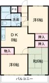 メゾンニュータウン嶋田の間取り画像
