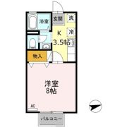 セジュール 二番館の間取り画像